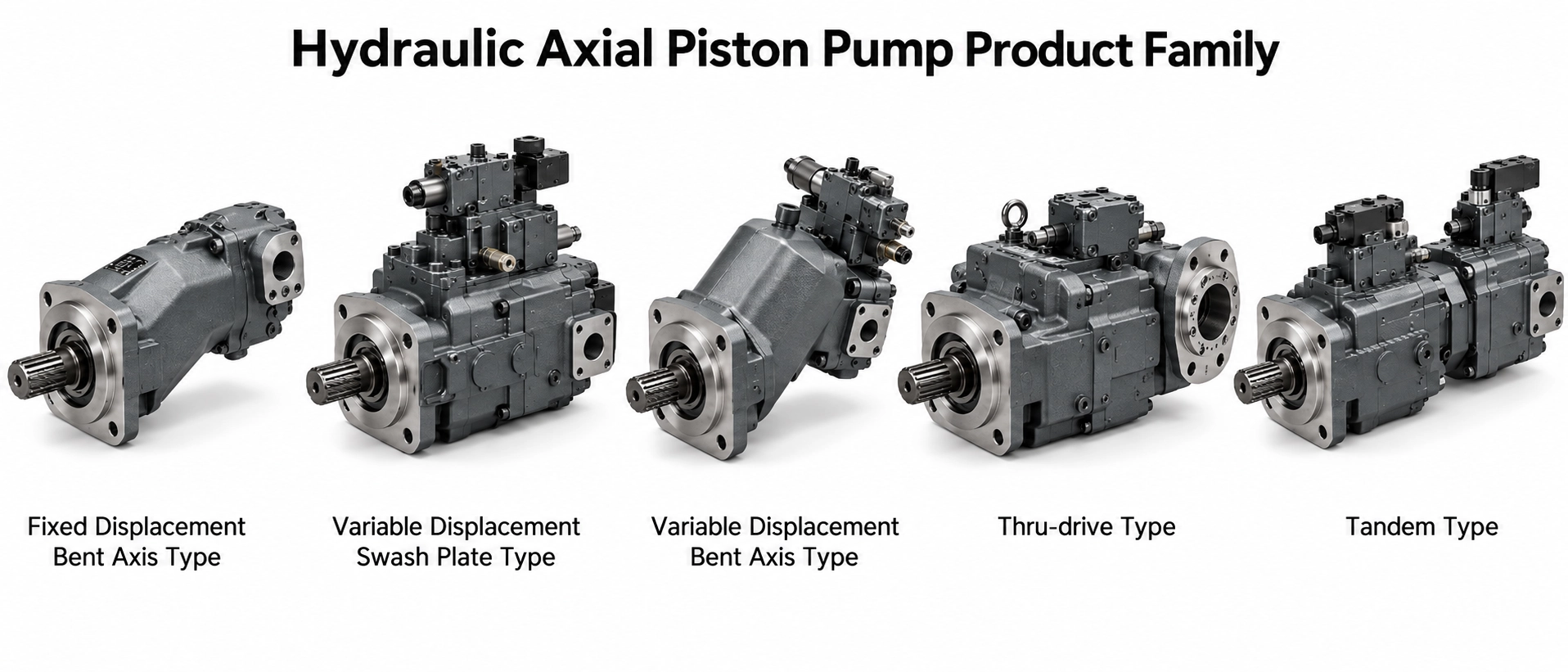 Hydraulic piston pump product family placeholder Hydraulic piston pump product family placeholder