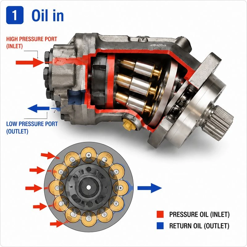 a2fm bent axis fixed axial piston motor operating principle diagram-1 a2fm bent axis fixed axial piston motor operating principle diagram-1