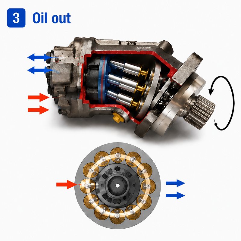 a2fm bent axis fixed axial piston motor operating principle diagram-3 a2fm bent axis fixed axial piston motor operating principle diagram-3
